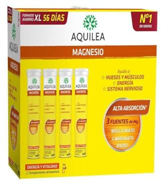 AQUILEA Magnesio 56 tabletas efervescentes