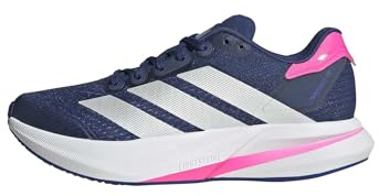 adidas Mujer Duramo Speed 2 Running Shoes, Tech Indigo/Zero Met./Lucid Pink, 42 EU