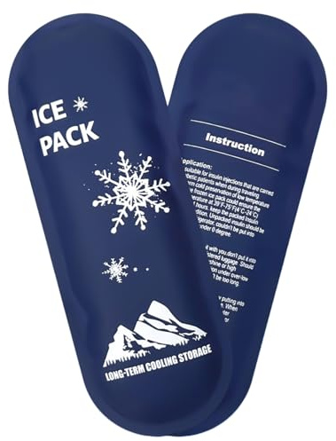 Lot de gel rafraîchissant réutilisable – Enveloppe de thérapie à glace pour l'extérieur, isolation médicale, sac à eau froide multifonction, sac de réfrigération pour la randonnée, le sport, la plage
