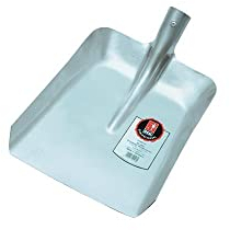 Ideal 1070500 Pelle à Bord, Argent, 27 x 34 cm