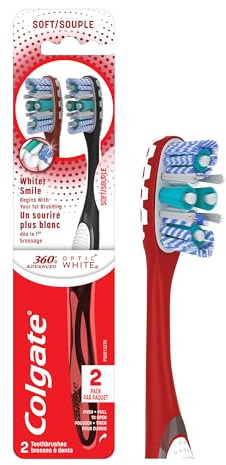 Colgate Col 360 Advanced Ow Tb Cs Mu Chs 2Pk Nah, 0.125 Oz