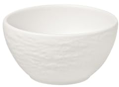 Villeroy & Boch - Manufacture Rock blanc cuencos para salsa, bonitos cuencos para picoteo y salsa de porcelana premium, apto para lavavajillas, blanco