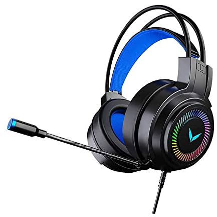 XIXIDIAN Gaming Headphones Stereo Earphones Headset with Microphone for Pc Laptop Computer Tablet Gamer