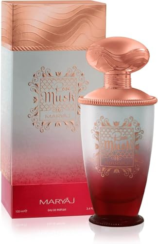 Rose Musk EDP 100ml by Maryaj Eau De Parfum for Men and Women - Unisex Fragrance Floral Spicy Musk Scent with Sandalwood