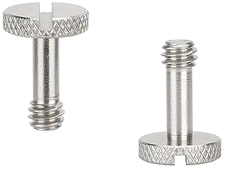 CAMVATE 1/4 tum–20 långa slitsade knäppta Captive monteringsskruvar (2-pack) -3443
