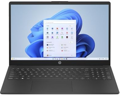 HP 15-fc0514sa 15.6 Laptop AMD Ryzen 5 7520U 8GB RAM 256GB SSD Jet Black