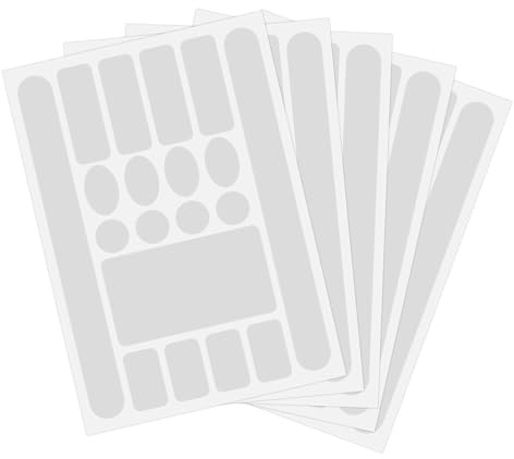 HURODZ Fahrrad Rahmen Schutz Carbon Aufkleber, 5 Stück Fahrrads Schutzfolie Rahmenschutzfolie, Fahrrad Schutz Lackschäden Rahmen Aufkleber für Mountainbike(Transparent)