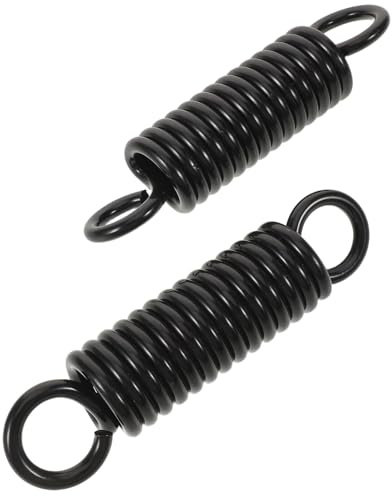 HEMOTON 2 Pièces Ressorts de Suspension pour Balancelle Extérieure Ressorts Acier Au pour Chaise Hamac Fixation Ajustable et Résistante pour Balançoire de Véranda