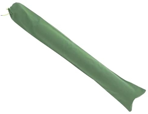 ENSDIEPLS Sacchi antiallagamento Senza Sabbia, Sacchi di Sabbia in Tela Barriera antialluvione Senza Sabbia con Elastici di Varie Dimensioni(120x25cm)