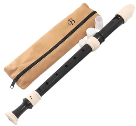 Blockflöjt Musikinstrument 8-håls Engelsk Alto Tone Recorder Tysk Fingersättning