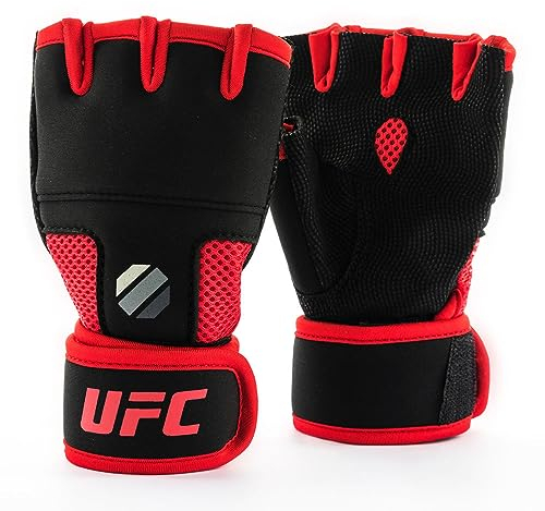 UFC Quick Wrap Innenhandschuh Boxbandage mit Gel-Polster Größe L/XL