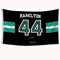 Drapeau Formule 1 Lewis Hamilton #44 9,1 x 1,5 m pour décoration de garage
