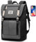 YAMTION Laptop Rucksack 17 Zoll,Schulrucksack Erwachsene Herren Schule Rucksack Schulranzen Jungen Teenager Schultasche mit Laptopfach für Universität Schüler,Daypack Damen für Arbeit Reise Freizeit