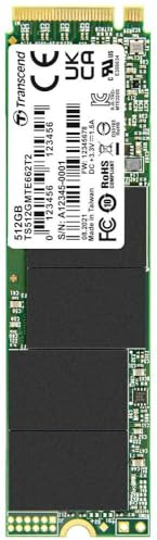 Transcend MTE662T2 512GB Interne M.2 SATA SSD 2280 PCIe NVMe 3.0 x4 Industrial TS512GMTE662T2
