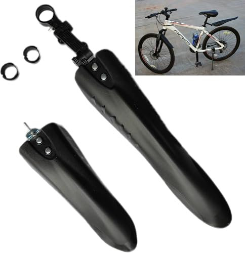 syiyunran Fahrrad Schutzblech Schutzbleche Mountainbike - 1 Satz Steckschutzblech Abnehmbar Spritzschutz Mountainbikes Fahrradzubehör Hochleistung Skunststoff Innovative Befestigung