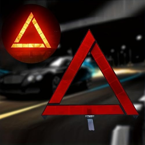 DAYKET Triangoli di Segnalazione Stradale,Compatibile con Peugeot 2008 301 408 4008 508 5008 Rifter,Accessori per Auto