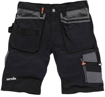 Scruffs Mens Trade Shorts, Black, 40 W EU