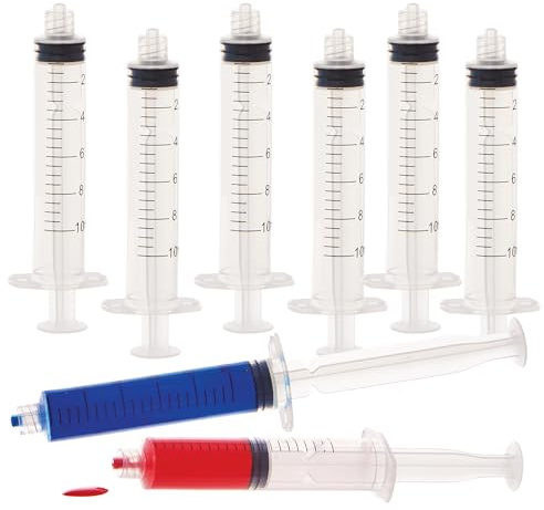Baker Ross FN274 Sprutor - 8-pack, sprutor för pyssel, färg, lim och bläck