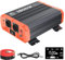 1500 Watt Wechselrichter 12v auf 230v Reiner Sinus Spannungswandler KFZ Netzvorrangschaltung mit LCD-Display und 1 USB 1 Type-C Ausgang 2AC Steckdosen Inverter für Haushaltsgeräten mit Fernsteuerung