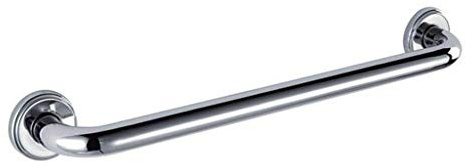 Barra de agarre de baño de acero inoxidable para bañera con mango de seguridad, barras de agarre para baño, montaje en pared, inodoro (color: 500 mm, 32 mm de diámetro)