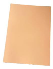 House & Card of Paper - Cartoncini arancioni pastello, 160 g/mq, formato A3, 297 x 420 mm, 25 fogli