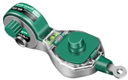 Fonowx Cordeau à Tracer de 50 M pour Les Mesures de Disposition En Menuiserie, 20 cm