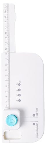 Ordner-Bastelstanzer - Tab-Stanzer Für Scrapbooking & Papierbasteln | Multifunktionales Tab Board Zum Erstellen Von Registerkarten, Etiketten, Tags In 4 Größen, Praktischer Etikettenstanzer Für