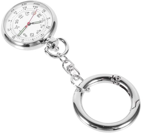 SUPVOX Nurse Form Watch for Nurses Key Ring Watch for Doctors Essentials and Daily Use