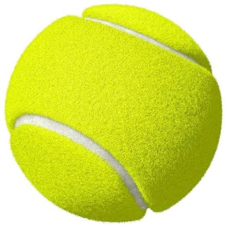 Generico Pallina da Tennis gialla personalizzabile con il tuo logo personalizzato per gli amanti del tennis. Palla da tennis. Regalo Natale, compleanno, amico, papà, figlio, mamma, sorella.