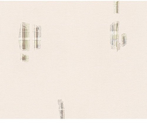 A.S. Creation 897435 mönstertapet dekor natur 5, beige/färgglada/metalliska