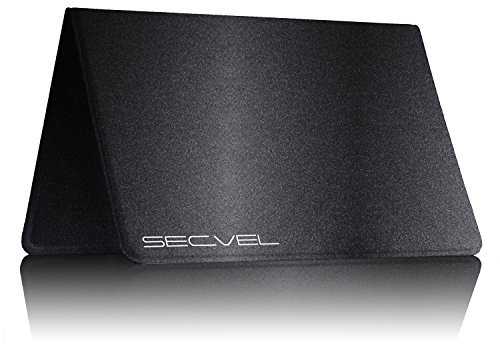 Pochette de protection brevetée pour 4 cartes | RFID NFC et bloqueur de champ magnétique | Protection de carte et organisateur pour cartes de crédit, cartes de débit, cartes d'identité | 100% protection des données vérifiée par CTC/advanced (membre du groupe RW TÜV) | Moreno