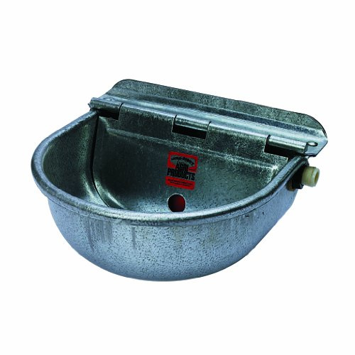 Little Giant 88SW All Purpose Automatic Stock Waterer for Horses, Cattle and Other Outside Animals; 10 x 10.75 x 5.5, Heavy Gauge, Prime Quality Drawn, Galvanized Steel; Connects 1/2 Pipe/Hose