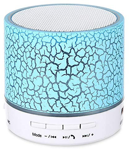Portable Bluetooth Speakers,portable Mini Wireless Bluetooth Speaker Rechargeable Super Bass Stereo Audio Speaker With Led Lights Support Tf Card