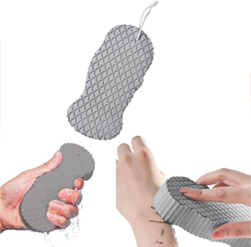 Super Soft Exfoliating Bath Sponge - Spa Scrub Dead Skin Remover, Magic Exfoliating Sponge for Adults, Babies, Pregnant Women