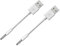Acocodi Ladekabel für iPod Shuffle Kabel USB-Daten-Sync-Kabel Kabel 3,5 mm männlich AUX-Stecker auf USB-Stecker-Adapter-Kabel für iPod Shuffle 3nd 4 5th 6th