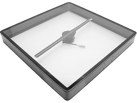 Ventilateur D'hologramme 3D, Affichage Publicitaire de Projecteur Holographique 3D de 18,5 Pouces, Carte Mémoire WiFi Double Transfert, Multi-formats ou Projecteur Vidéo Photo