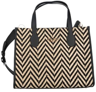 GUESS Silvana Two Compartment Tote Black