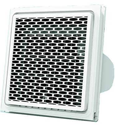 ventilador Ventilador de ventilación de aire de refrigeración de techo integrado Ventilador de ventilación silencioso integrado en la cocina Ventilador de escape de aluminio con panel de nido de abeja