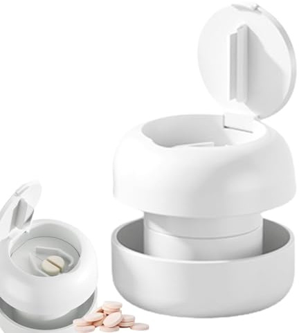 Tagliapillole per spaccare di precisione, tagliapillole di precisione per piccole pillole, sicuro e accurato, tagliapillole in acciaio inox, splitter