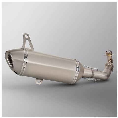 Motorrad-Auspuff Für Vespa Für GTS300 GTS 300 Motorradauspuff Komplettsystem Escape Modified Slip On Vorderes Mittelverbindungsrohr Mit Schalldämpfer