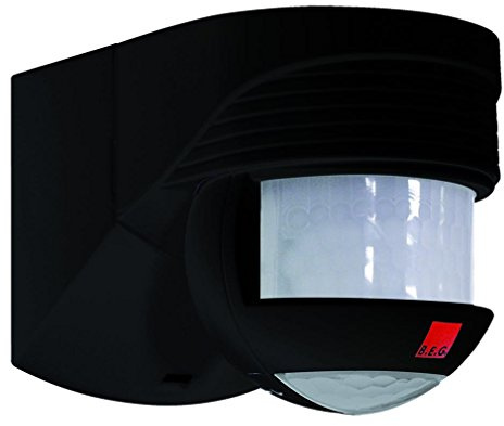 B.E.G. LC-Click-N 140 schwarz Bewegungsmelder (91021)