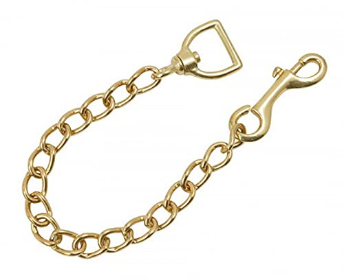 Shires – Rienda de latón cadena, Brass Plated