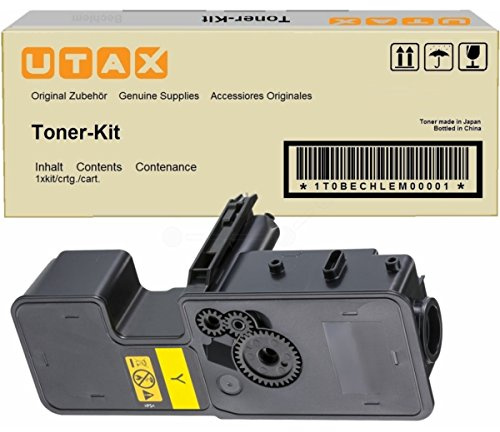 Inkadoo 1T02R7AUT0 PK-5015Y Toner-Kit gelb, 3.000 Seiten für TA P-C 2650 TA P-C 2650 Gelb 3000
