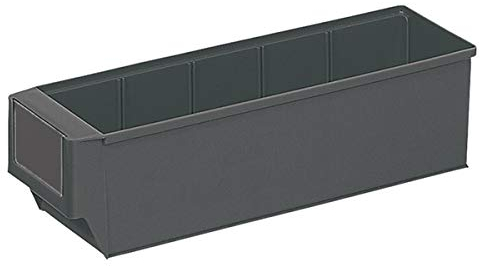 Lockweiler Lagerbox LB 300 E eisengrau Sortierbox Sichtlagerbox