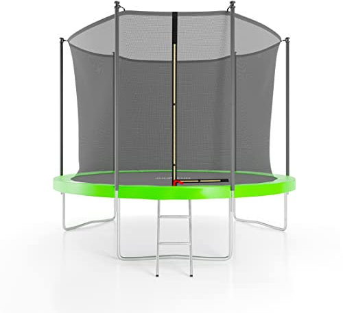 Cama Elástica ø 305 cm- 10FT- Red Interior, Colchoneta de protección y Escalera