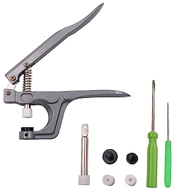 Pinze per Bottoni Automatici, Bottoni Pressione Pinza,Snap Bottoni Pinze,Pinze Installazione per Bottoni Pinze per Bottoni T3 T5 T8 Abbigliamento Pulsante Pinze Strumento per Cucire