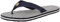 Tommy Hilfiger Damen Flip Flops Stripes Beach Sandal mit Logo, Blau (Space Blue), 40