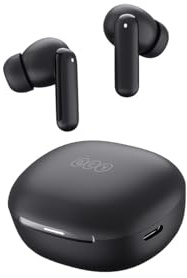 QCY Melobuds N30 Adaptive ANC Auricular con micrófono 4 Mic Dual Device Support Ipx4 Negro