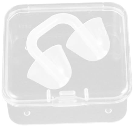 Warmhm Tappi Nasali per in PVC Clip Nasale Trasparente per Accessorio Leggero e Riutilizzabile per Piscina