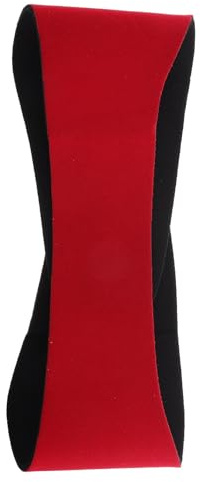 OFFSCH Banda para Cabeza de Natación Ajustable de Caucho Cloroprénico Resistente para Niños y Adultos, Protección Auditiva y Uso en Natación y Kayak Rojo